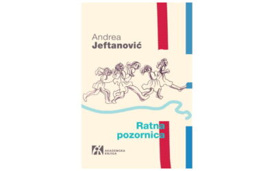 El libro de Andrea Jeftanović «Escenario de Guerra» se presenta a los habitantes de Novi Sad (AUDIO)